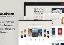 Authore - WordPress Theme for Authors and Publishers