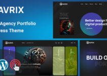 Avrix - Digital Agency Portfolio WordPress Theme