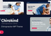Chirokind - Chiropractor And Physical Therapy WordPress Theme