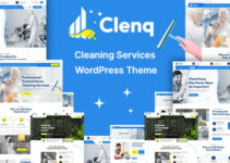 Clenq - Cleaning Services WordPress Theme