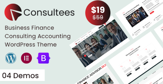 Consultees – Business Finance Consulting WordPress Theme