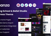 Danza – Dancing School and Ballet Studio WordPress Theme