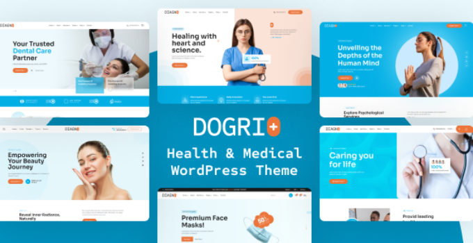 Dogri - Health & Medical WordPress Theme
