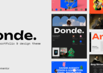 Donde - Elementor Portfolio Theme