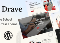 Drave - Driving School WordPress Theme
