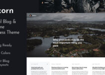 Falkorn - Personal Blog & Magazine WordPress Theme