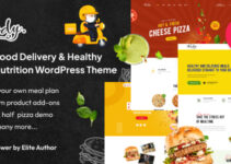 Feedy - Healthy Fast Food Delivery & Diet Nutrition WordPress Theme