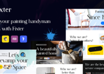 Fixter - Painting Services & Handyman Industry WordPress Theme