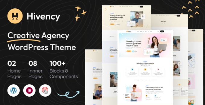 Hivency - Creative Digital Agency WordPress Theme