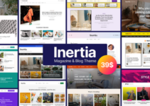 Inertia - Multipurpose Magazine & Blog WordPress Theme