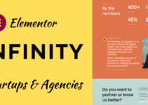 Infinity - Technology Startup and Agency WordPress Theme