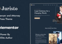 Juristo - Lawyer & Attorney WordPress Theme