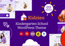 Kidzieo - Kindergarten School WordPress Theme