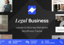 Legal Business - Attorney & Lawyer WordPress Theme