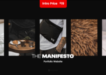 Manifesto - Creative Portfolio Theme