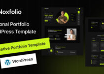 Noxfolio - Personal Portfolio Resume WordPress Theme