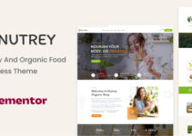 Nutrey - Organic Food Shop WordPress Theme