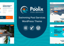 Poolix - Pool Cleaning & Renovation WordPress Theme