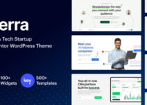 Sierra - SaaS & Tech Startup Elementor WordPress Theme