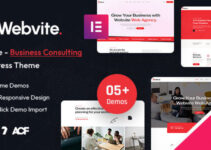 Webvite - Business Consulting WordPress Theme