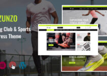 Zunzo - Running Club and Sports WooCommerce Theme