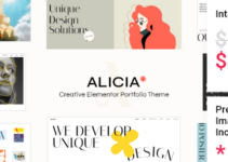 Alicia - Elementor Portfolio Theme