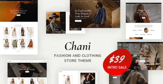 Chani - Fashion And Clothing Store Theme