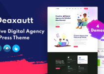 Deaxautt - Digital Marketing & Agency WordPress Theme