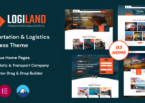 LogiLand - Transportation & Logistics WordPress Theme