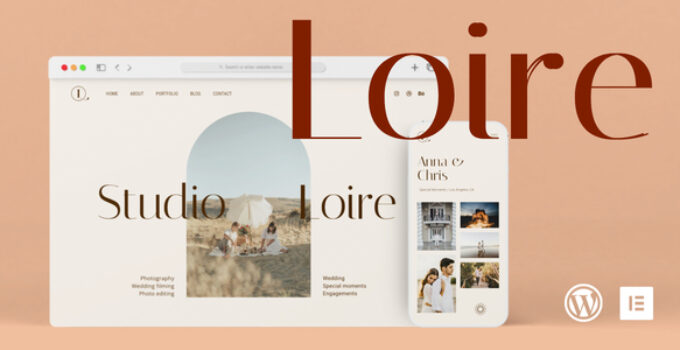 Loire - Photography Portfolio WordPress Theme