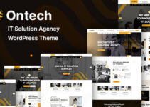 Ontech - IT Solutions Agency WordPress Theme