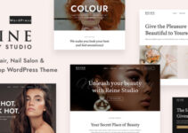 Reine - Barbershop Spa Salon Booking WordPress Theme