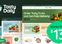 TastyDaily - Grocery Store & Food WooCommerce Theme