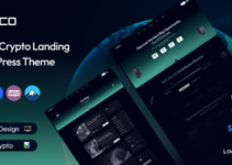 Xeco - ICO & Crypto Landing WordPress Theme