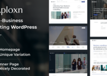 Aploxn - Business Consulting WordPress Theme