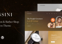 Cassini - Hair Salon & Barber Shop WordPress Theme