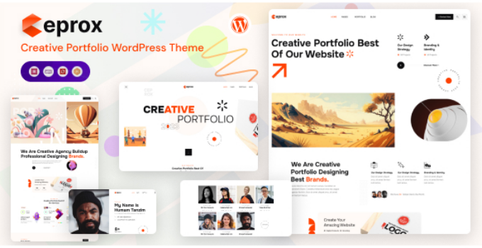 Ceprox - Creative Portfolio WordPress Theme