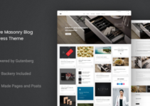 ClaPat - Creative Masonry Blog WordPress Theme