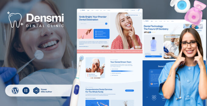 Densmi - Dental Clinic WordPress Theme