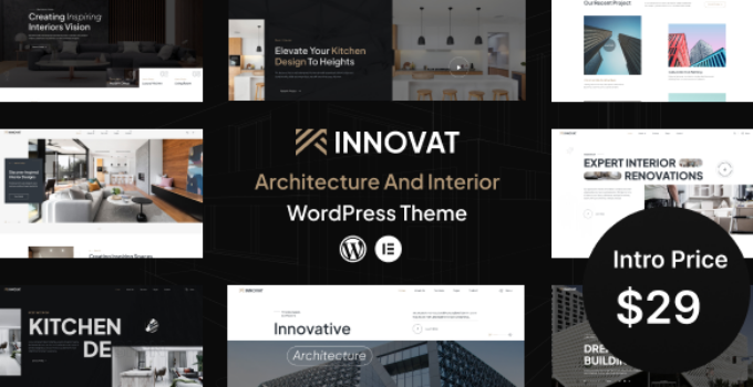 Innovat - Architecture & Interior Theme