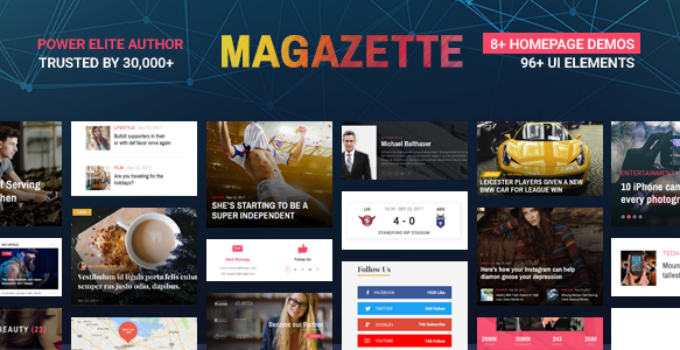Magazette | News & Magazine WordPress Theme