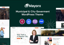 Mayorx – Municipal & City Government WordPress Theme