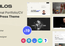 Nilos - Personal Portfolio WordPress Theme
