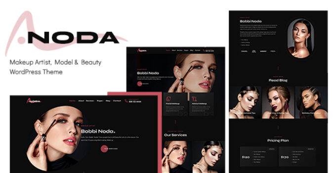 Noda - Makeup Artist WordPress Theme
