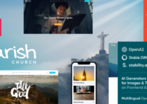 Parish - Church, Religion & Charity WordPress Theme