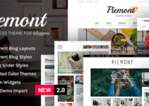Piemont - Premium Travel & Lifestyle Responsive WordPress Blog Theme