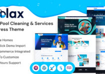 Poolax – Pool Cleaning & Services WordPress Theme