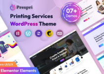 Prespri - Printing Services WordPress Theme