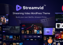 StreamVid - Streaming Video WordPress Theme