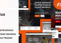 Validus - Industrial Business & Handyman Services WordPress Theme